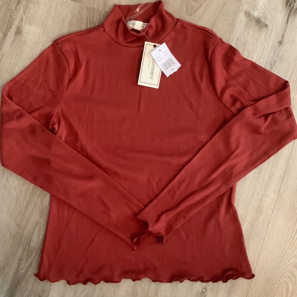 NWT NYLA Mock Turtleneck